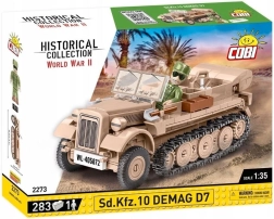 Maqueta de construcción del semioruga tractor Sd.Kfz. 10 DEMAG D7 a escala 1:35