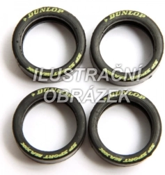 Neumáticos Carrera EVO/D132 para Ford Capri (4 uds.)