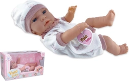 Muñeca bebé rosa 40 cm