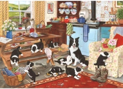 Puzzle Collie de 1000 piezas de House of Puzzles