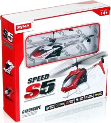 Helicóptero radiocontrolado SYMA S5 3CH – Blanco
