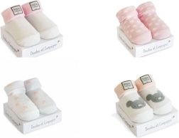 Set de regalo Doudou – calcetines para niña 0–6 meses