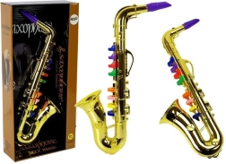 Saxofón dorado para niños