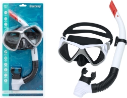 Set de snorkel BESTWAY – máscara y tubo de snorkel – Blanca