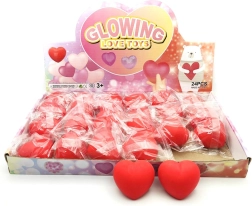 Corazón antiestrés para apretar