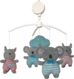 Carrusel para cuna con canguro y koala BABY MIX