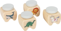 Cajitas de madera para dientes de leche small foot – set de 4 uds.
