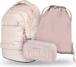 Baagl set Skate Max Creamy: Mochila, Estuche y Saco