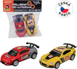 Coches de repuesto para pista de carreras 1:43 – 2 piezas