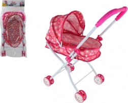 Carrito profundo para muñecas: de tela, ligero y plegable