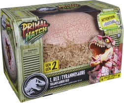 Primal Hatch T-Rex interactivo que sale del huevo, gris