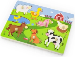 Rompecabezas de encaje de madera granja STUDO WOOD