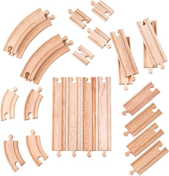 Set de Vías de Madera 24 Piezas Bigjigs Rail