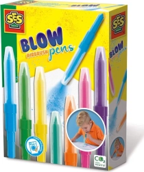 Rotuladores soplables SES – set de 7 colores