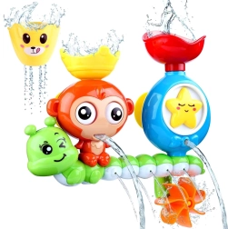Woopie juguete de agua para baño infantil con monito y vaso