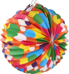 Farolillo de papel redondo 25 cm