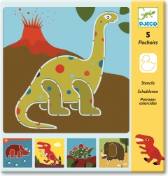 Plantillas de Dinosaurios de Djeco