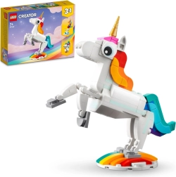 LEGO Creator 3 en 1 31140 Unicornio mágico
