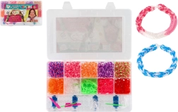 Kit creativo Loom Bands para hacer pulseras, 2.400 piezas