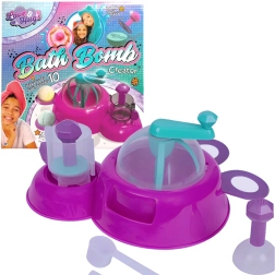 Set creativo para hacer bombas de baño LOVE & HUGS, 10 bombas, 4 colores