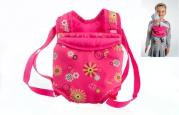 Canguro de tela para bebés y muñecas 29 × 20 cm