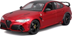Modelo de coche metálico 1:18 BBURAGO Alfa Romeo Giulia GTA rojo metalizado