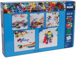 Set de construcción PLUS-PLUS mini mix 600 piezas (basic/neon) + 2 bases