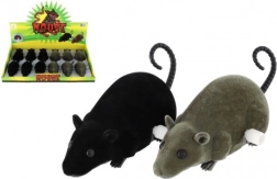 Ratón de cuerda 12 cm - 2 colores