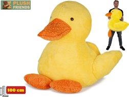 Pato de peluche Plush Friends 100 cm: gran juguete suave para niños y adultos