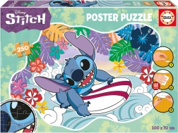Póster puzzle Stitch 250 piezas EDUCA