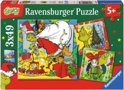 Puzzle Ravensburger Grinch 3x49 piezas