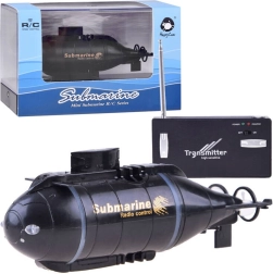 Submarino RC con control remoto 49 MHz – negro