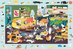 Puzle Juegos de gatitos 150 piezas