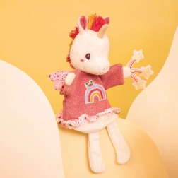 Marioneta de mano Unicornio Lena
