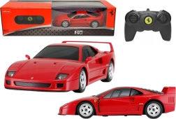 Coche RC 1:24 FERRARI F40 rojo