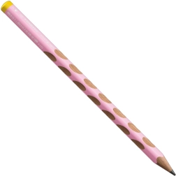 Lápiz ergonómico para zurdos STABILO EASYgraph rosa claro