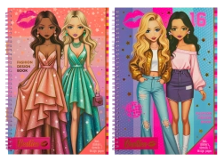 Cuaderno creativo para diseñadoras de moda Besties