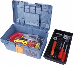 Set de herramientas para manitas con taladro y accesorios