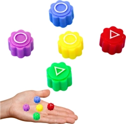 Dados para el juego Gonggi Hacele Squid Games