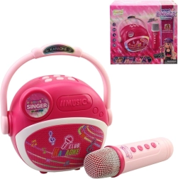 Micrófono infantil de karaoke a pilas