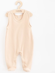 Pelele de algodón para bebé New Baby Practical beige 80