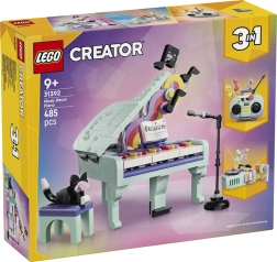 LEGO Creator 3 en 1 Piano decorativo con gato