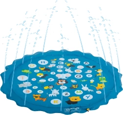 Alfombra de agua de jardín con rociador 170 cm