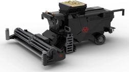 Set de construcción BRIXIES Plus MASSEY FERGUSON IDEAL – cosechadora 1:32 (807 piezas)