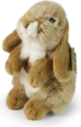 Conejo de peluche Rappa beige de pie, 18 cm, Eco-Friendly