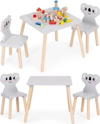 Mesa infantil y 2 sillas Koala ECOTOYS