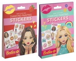 Pintura con diamantes Besties - pegatinas