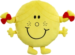 Cojín de felpa LITTLE MISS SUNSHINE – grande, suave y sonriente