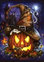 Puzzle Spooktacular de 1000 piezas de Cobble Hill