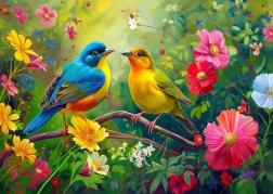 Puzzle Dúo Enamorado 1000 Piezas